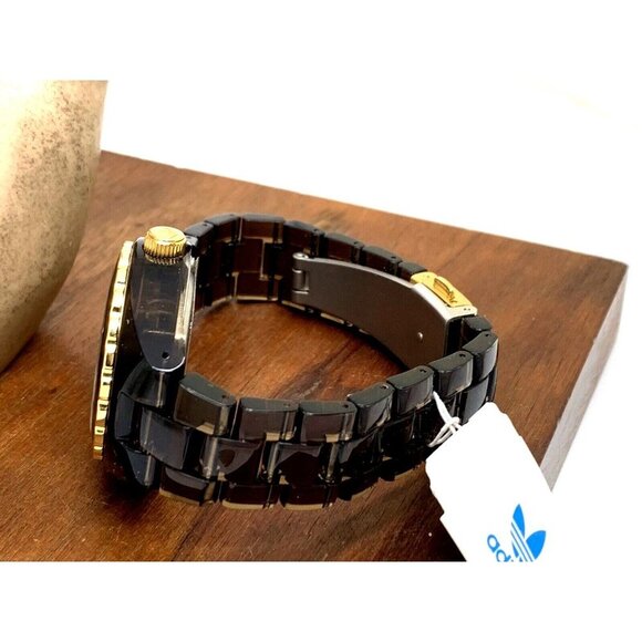 Adidas Women's Watch ADH2553 Quartz Analog White Dial Brown Clear Plasti… - Picture 10 of 14